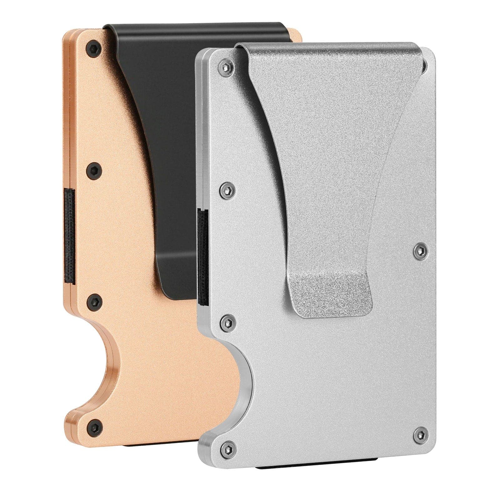 2 Packs Metal Wallet Card Holder