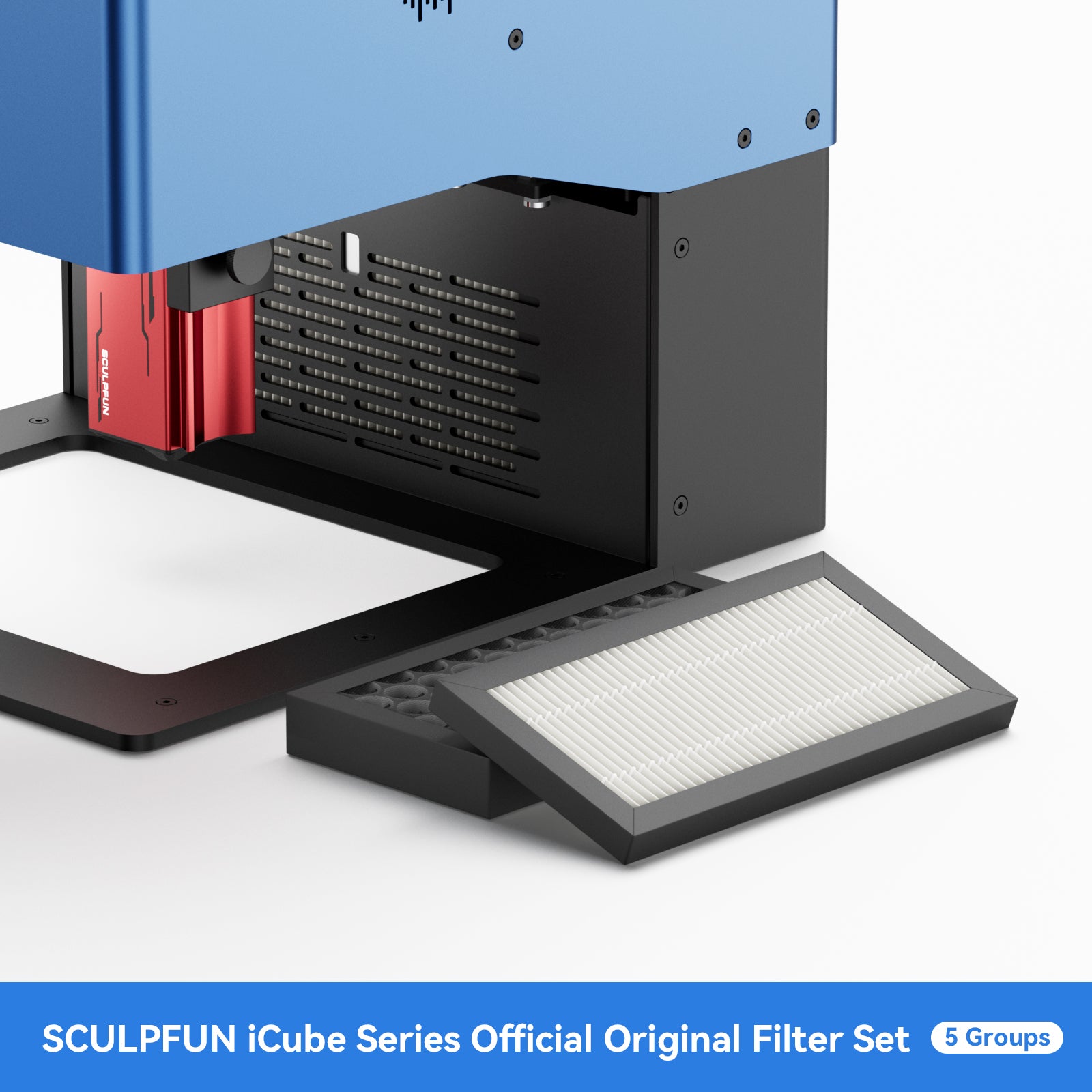 SCULPFUN iCube Series Filter Cotton 5 Sets
