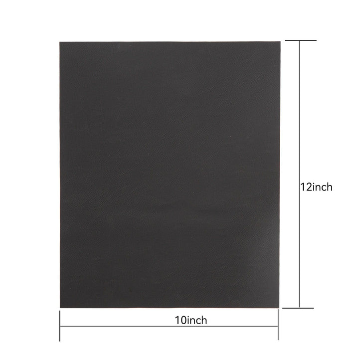 4 Packs Black Leather Repair Patches 10x12"