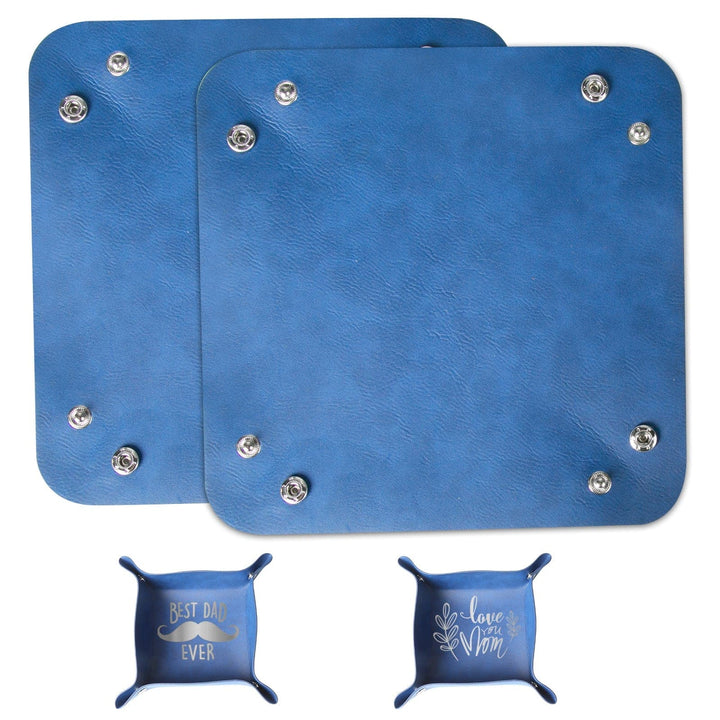 2 Packs Leather Tray Table Top