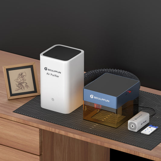 Sculpfun iCube Portable Laser Engraving Machine sculpfun