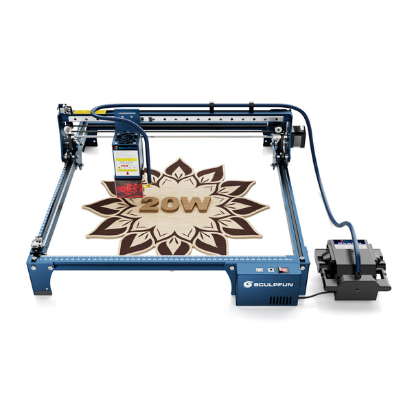 SCULPFUN S30 Pro Max: 20W Laser Engraving and Cutting Machine