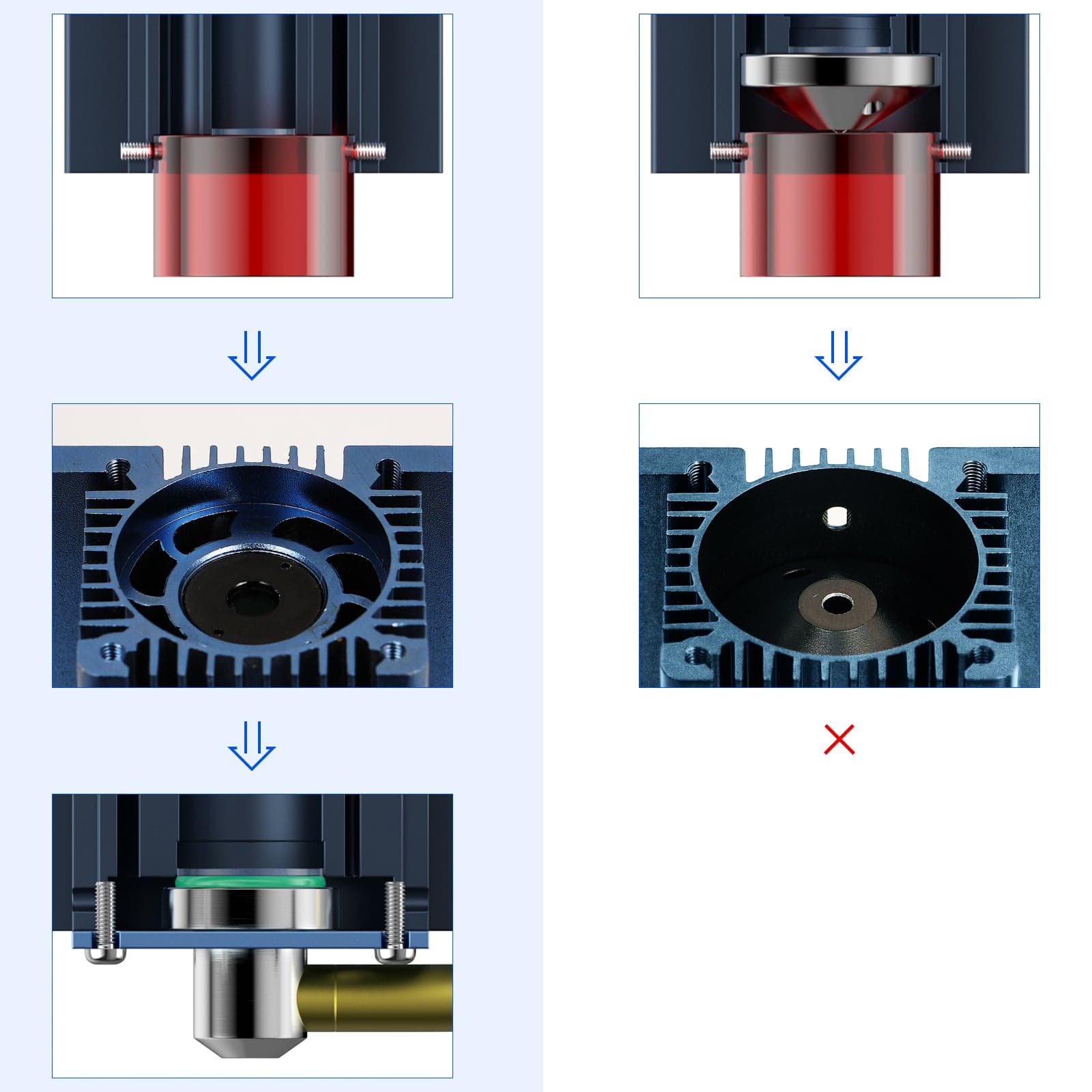 SCULPFUN S9 Air Assist Nozzle Kit for S9 Laser Engraver Engraving  CuttingMachine