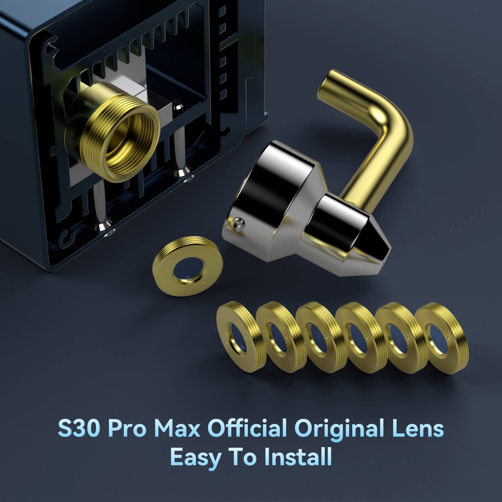 S30 Pro Max original lens easy to install